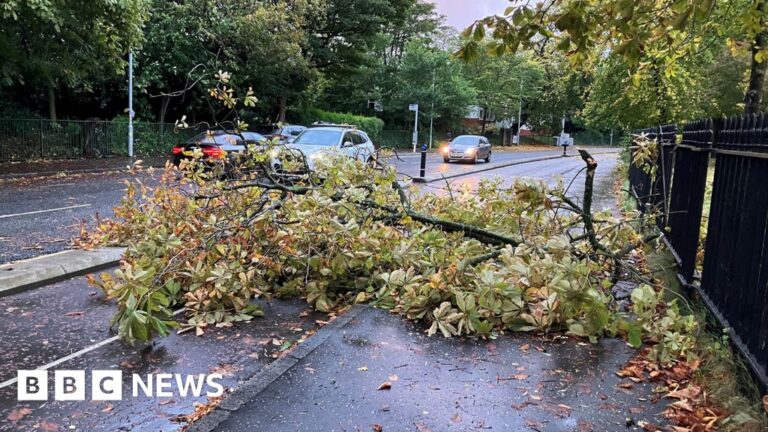 Storm Amy danger warnings issued as 100mph gusts forecast